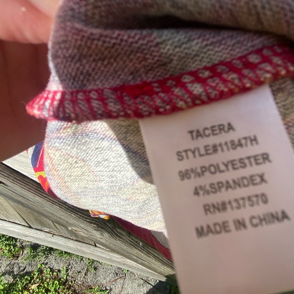 Tacera Sweater Dress Vibrant Multicolor Dress NWT Sz L - Picture 4 of 11